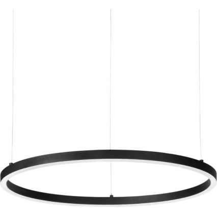 Ideal Lux - Suspension filaire à intensité variable ORACLE SLIM LED/28W/230V 4000K d. 50 cm CRI 90 noir