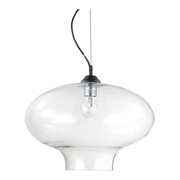 Ideal Lux - Suspension filaire BISTRO 1xE27/60W/230V d. 40 cm transparent