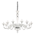 Ideal Lux - Suspension filaire BRIGITTA 12xE14/40W/230V d. 120 cm transparent