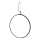 Ideal Lux - Suspension filaire CIRCUS LED/29W/230V d. 44 cm CRI 90 noir