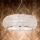 Ideal Lux - Suspension filaire en cristal PASHA 6xE14/40W/230V d. 40 cm chrome brillant