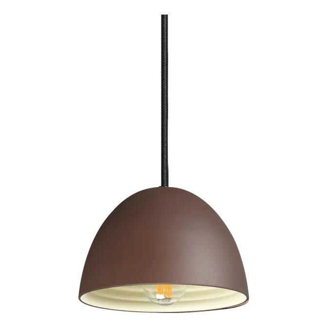 Ideal Lux - Suspension filaire FOLK 1xE27/60W/230V d. 18 cm marron