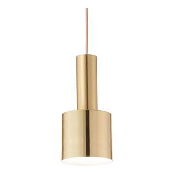 Ideal Lux - Suspension filaire HOLLY 1xE27/60W/230V d. 12 cm laiton