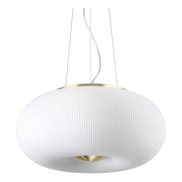 Ideal Lux - Suspension filaire LED ARIZONA 3xGX53/9W/230V d. 40 cm blanc