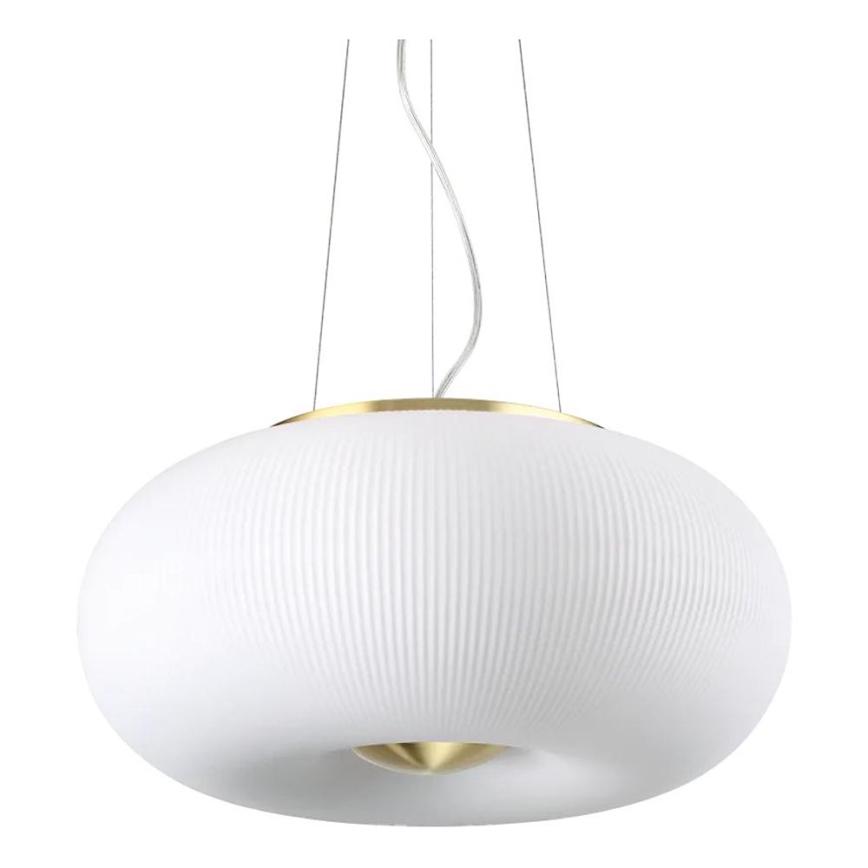 Ideal Lux - Suspension filaire LED ARIZONA 3xGX53/9W/230V d. 40 cm blanc