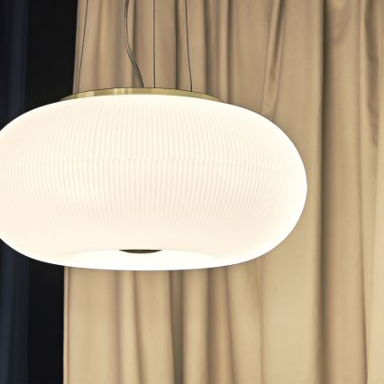 Ideal Lux - Suspension filaire LED ARIZONA 3xGX53/9W/230V d. 40 cm blanc