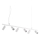 Ideal Lux - Suspension filaire LED DYNAMITE 6xGU10/7W/230V CRI 90 blanc