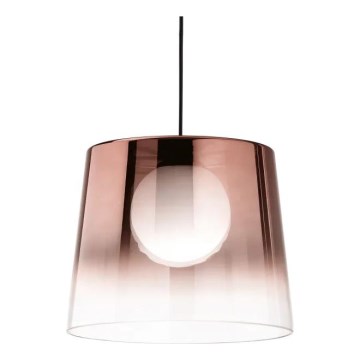 Ideal Lux - Suspension filaire LED FADE 1xG9/3W/230V d. 27,3 cm cuivre/fumé