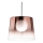 Ideal Lux - Suspension filaire LED FADE 1xG9/3W/230V d. 27,3 cm cuivre/fumé