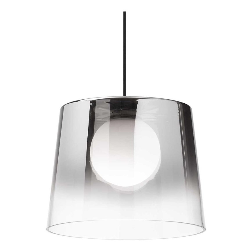 Ideal Lux - Suspension filaire LED FADE 1xG9/3W/230V d. 27,3 cm gris/fumé
