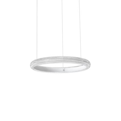 Ideal Lux - Suspension filaire MIRACLE LED/25W/230V d. 40 cm CRI 90 chrome mat