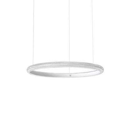 Ideal Lux - Suspension filaire MIRACLE LED/37W/230V d. 60 cm CRI 90 chrome mat