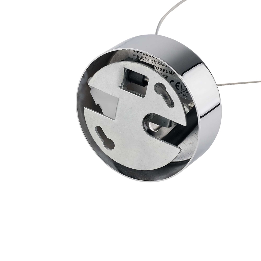 Ideal Lux - Suspension filaire NEMO 1xE27/42W/230V d. 30 cm fumé