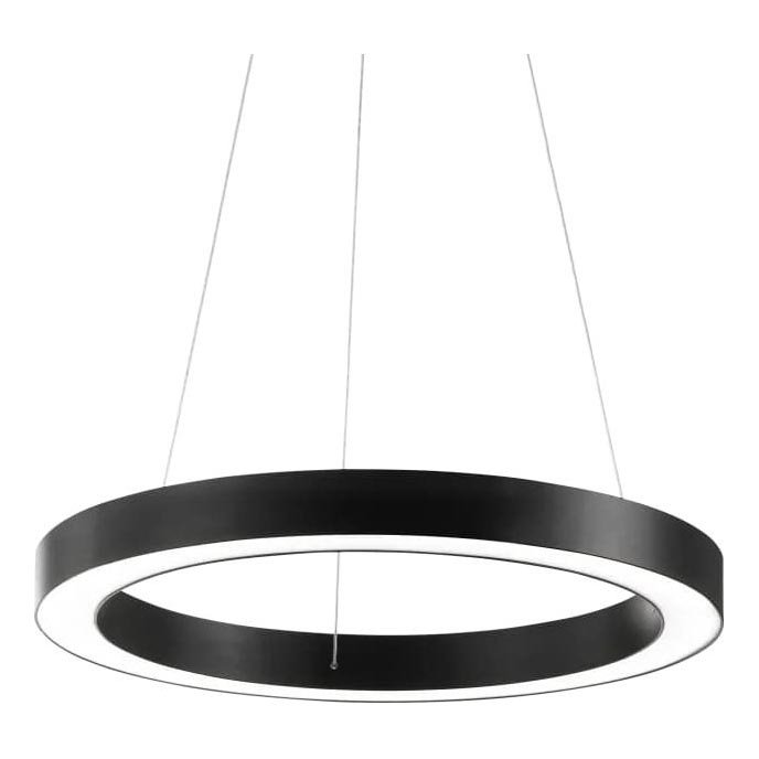 Ideal Lux - Suspension filaire ORACLE LED/28W/230V 3000K d. 50 cm CRI 90 noir