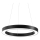 Ideal Lux - Suspension filaire ORACLE LED/28W/230V 3000K d. 50 cm CRI 90 noir