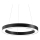 Ideal Lux - Suspension filaire ORACLE LED/33W/230V 3000K d. 60 cm CRI 90 noir