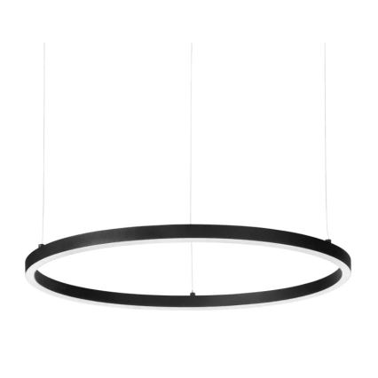 Ideal Lux - Suspension filaire à intensité variable ORACLE SLIM LED/39W/230V 3000K d. 70 cm noir