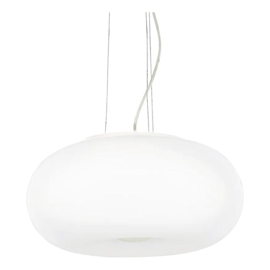 Ideal Lux - Suspension filaire ULISSE 3xE27/60W/230V d. 52 cm blanc