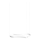 Ideal Lux - Suspension filaire WAVES LED/37W/230V CRI 90 blanc