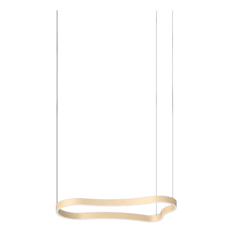 Ideal Lux - Suspension filaire WAVES LED/37W/230V CRI 90 laiton