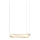 Ideal Lux - Suspension filaire WAVES LED/37W/230V CRI 90 laiton