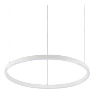 Ideal Lux - Suspension LED dimmable sur câble ORACLE SLIM LED/28W/230V 3000K IRC 90 Ø 50 cm blanc