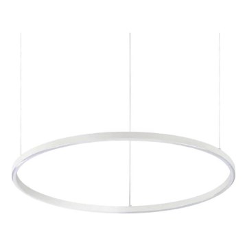 Ideal Lux - Suspension LED dimmable sur câble ORACLE SLIM LED/40W/230V 3000K IRC 90 Ø 70 cm blanc