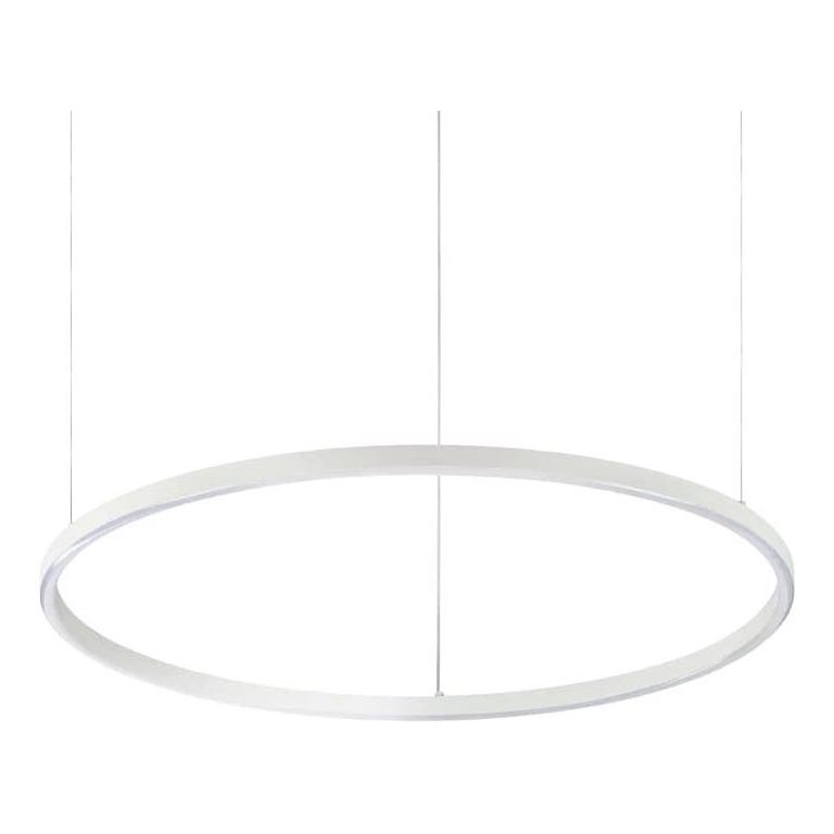Ideal Lux - Suspension LED dimmable sur câble ORACLE SLIM LED/40W/230V 3000K IRC 90 Ø 70 cm blanc