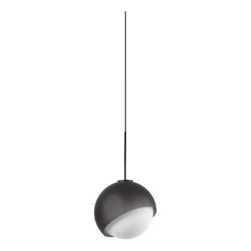 Ideal Lux - Suspension LED sur câble BLOOM 1xG9/3W/230V Ø 11,5 cm noire