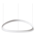 Ideal Lux - Suspension LED sur câble GEMINI, 47 W, 230 V, 2700 K, Ø 61 cm, IRC 90, blanc