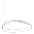 Ideal Lux - Suspension LED sur câble GEMINI LED/36W/230V 4000K Ø 42,5 cm IRC 90 blanche