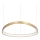 Ideal Lux - Suspension LED sur câble GEMINI LED/47W/230V 4000K Ø 61 cm CRI 90 laiton