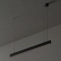 Ideal Lux - Suspension LED sur câble OFFICE LED/30W/230V/3000K IRC 90 noir