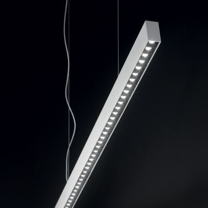 Ideal Lux - Suspension LED sur câble OFFICE LED/30W/230V 4000K IRC 90 blanche