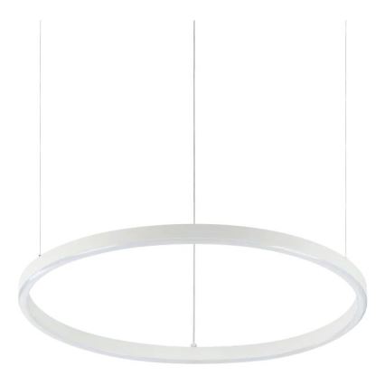 Ideal Lux - Suspension LED sur câble ORACLE SLIM LED/29W/230V 2700K IRC 90 Ø 50 cm blanche