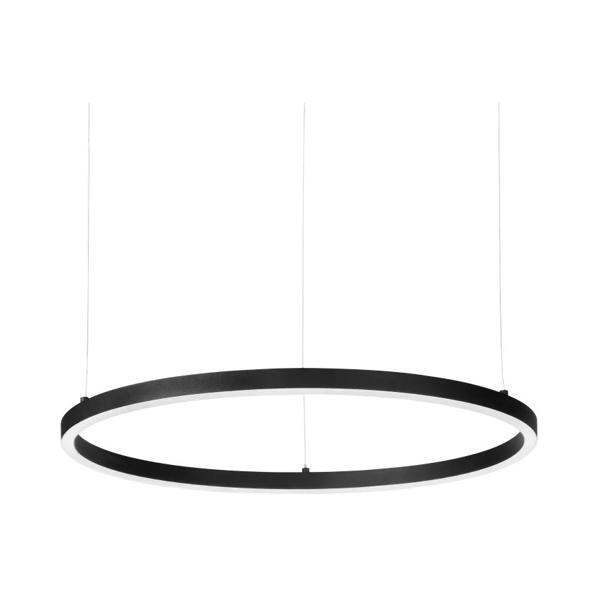 Ideal Lux - Suspension LED sur câble ORACLE SLIM LED/37W/230V 2700K CRI 90 Ø 70 cm noir