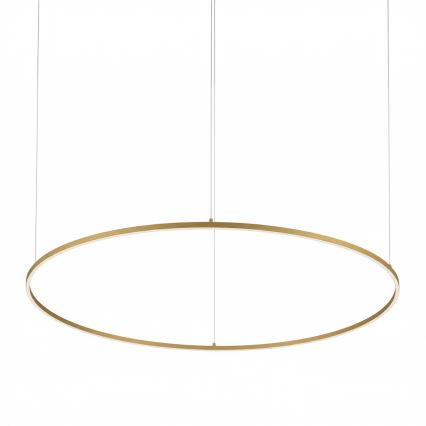 Ideal Lux - suspension LED sur câble ORACLE SLIM LED/37W/230V 3000K IRC 90 diam. 70 cm dorée
