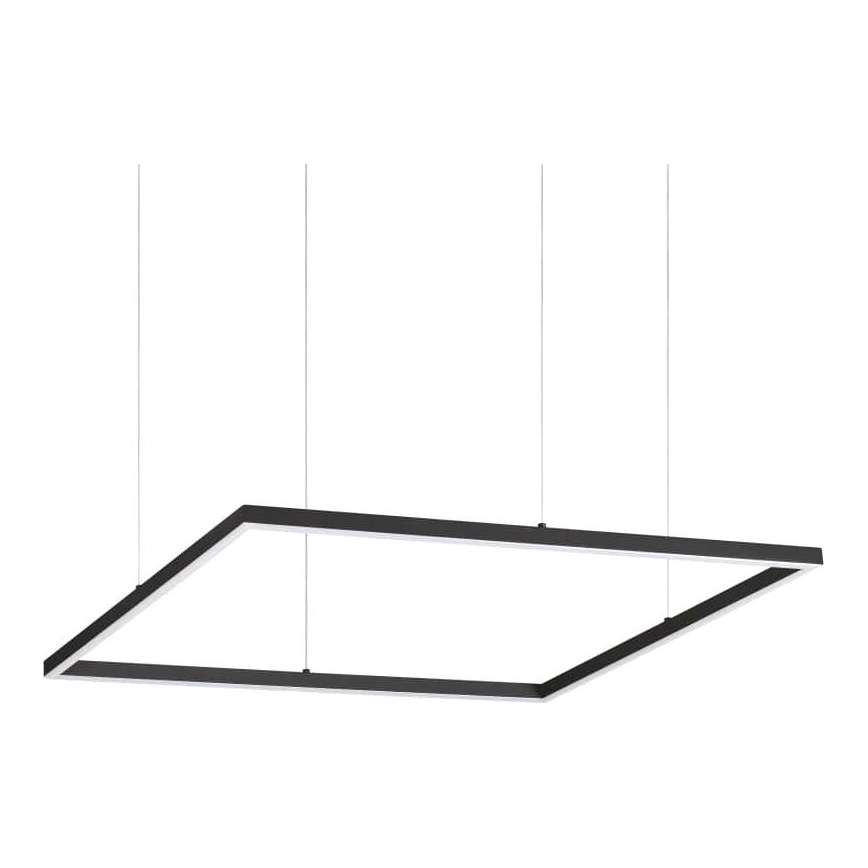 Ideal Lux - Suspension LED sur câble ORACLE SLIM LED/44W/230V 3000K IRC 90 70x70 cm noir