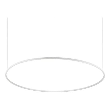 Ideal Lux - Suspension LED sur câble ORACLE SLIM LED/83W/230V 2700K IRC 90 diam. 150 cm blanc