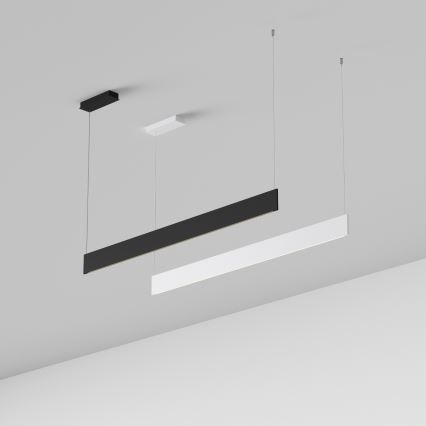 Ideal Lux - Suspension LED sur câble STEEL LED/24W/230V 3000K CRI 90 120 cm blanc