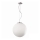 Ideal Lux - Suspension sur câble MAPA 1xE27/42W/230V Ø 20 cm blanche