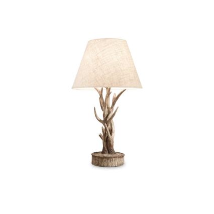 Ideal Lux – Tischleuchte CHALET 1xE27/60W/230V Geweih