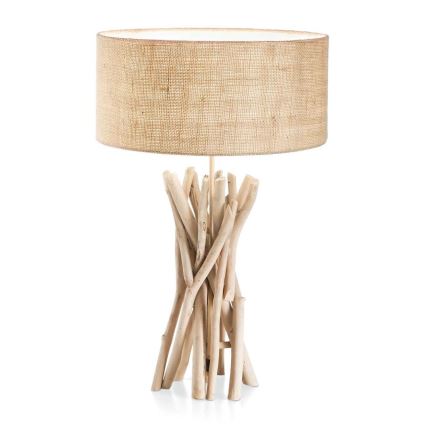 Ideal Lux - Tischleuchte DRIFTWOOD 1xE27/60W/230V Guave