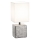 Ideal Lux - Tischleuchte KALI 1xE14/40W/230V weiß/grau