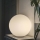 Ideal Lux - Tischleuchte MAPA 1xE27/42W/230V Ø 30 cm weiß