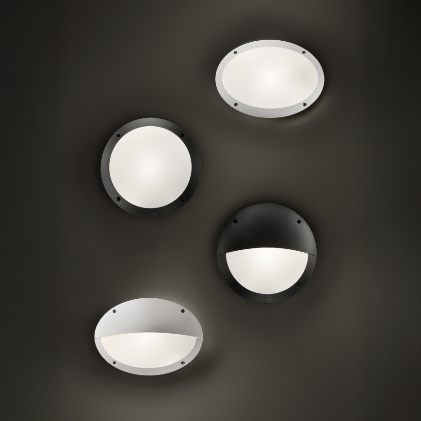 Ideal Lux - Torche de travail 1xE27/23W/230V IP66 noir