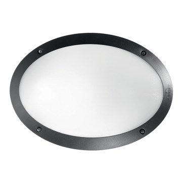 Ideal Lux - Torche de travail 1xE27/23W/230V IP66 noir