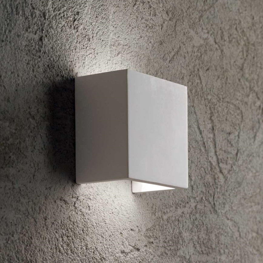Ideal Lux - Wandleuchte FLASH GESSO 1xG9/40W/230V weiß
