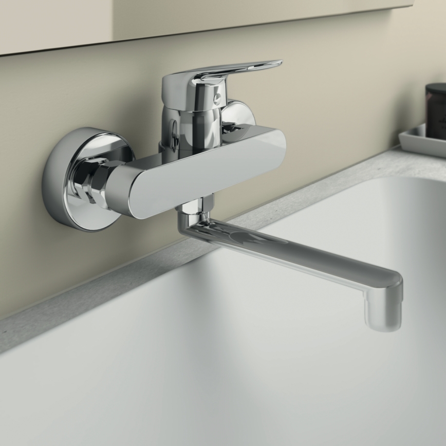 Ideal Standard B1717AA - Mitigeur d'évier CERAFLEX chrome brillant