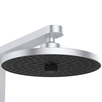 Ideal Standard BD583SI - Duschgarnitur mit thermostatischer Armatur CERATHERM ALU+, silber